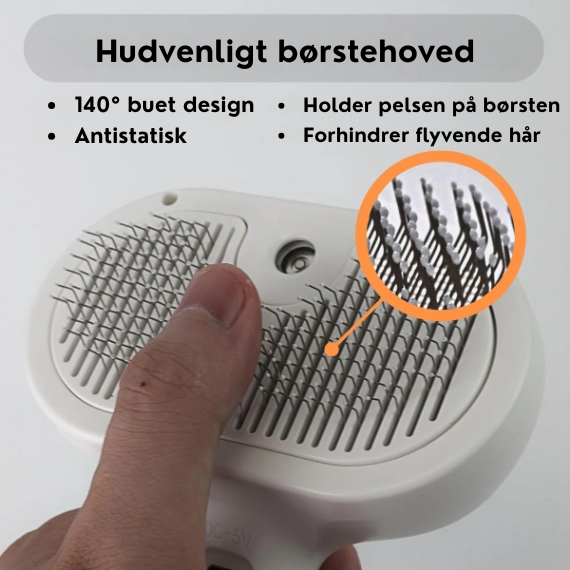 PetCare™ - Kæledyrsbørste med Tågespray og Massage