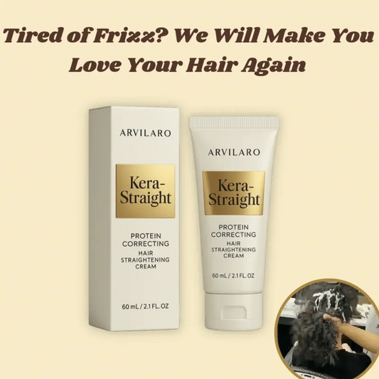 Keratin-hårmaske til tørt og kruset hår