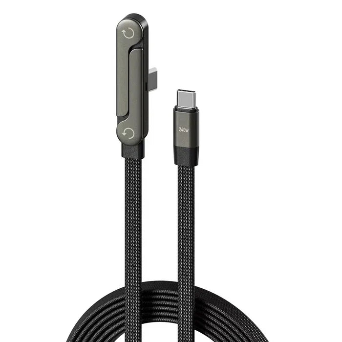 LoveleiCharge™ – Loveleinomisk 2-i-1 opladerkabel med integreret telefonholder