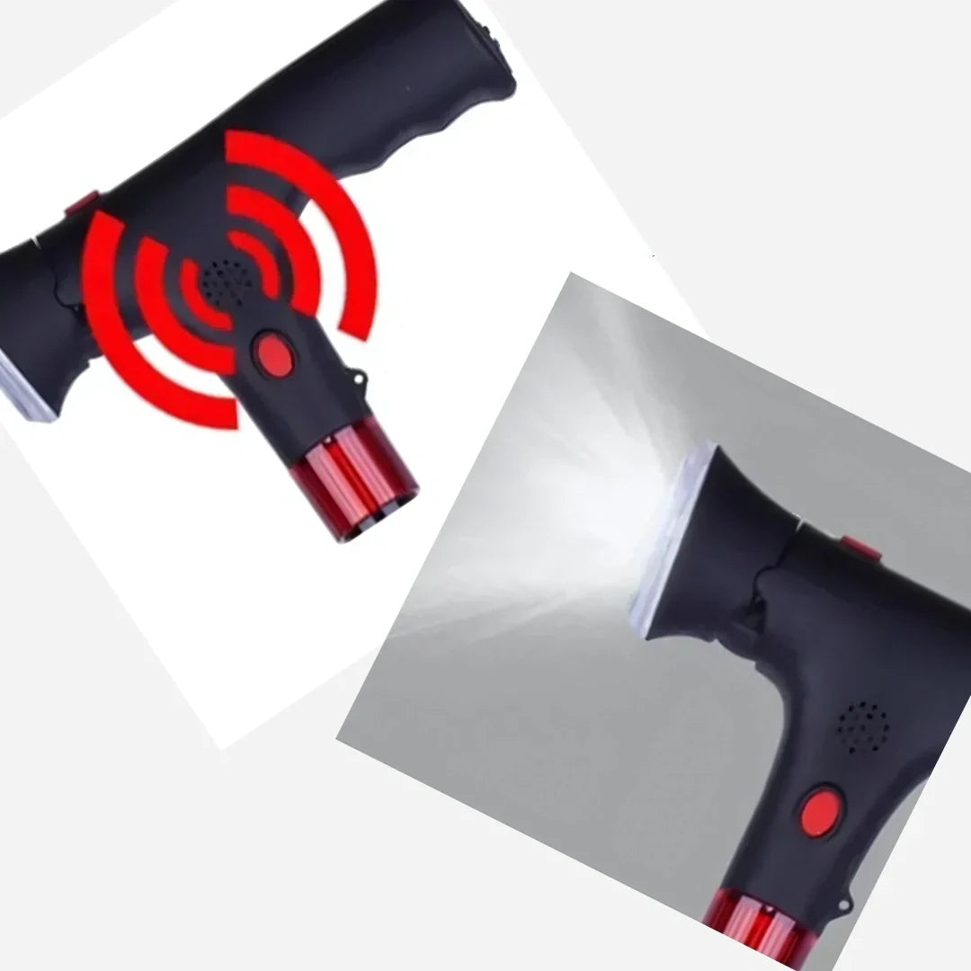 ErgiloCane – sammenklappelig gangstok med LED og alarm