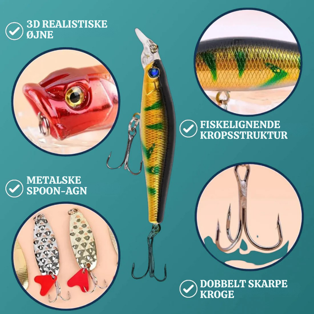 FiskeKalender ™ – Fiskegrej Julekalender med Agn