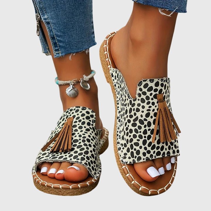 Nanna – sandaler med formet hælkop – Stil 2