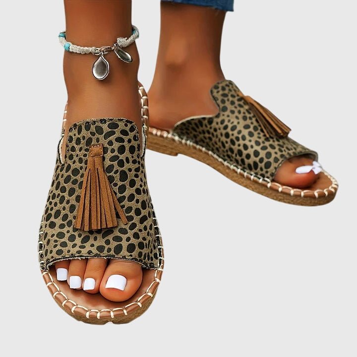 Nanna – sandaler med formet hælkop – Stil 2