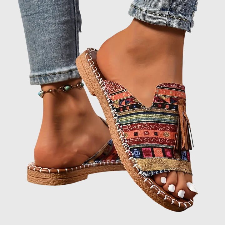 Nanna – sandaler med formet hælkop – Stil 1