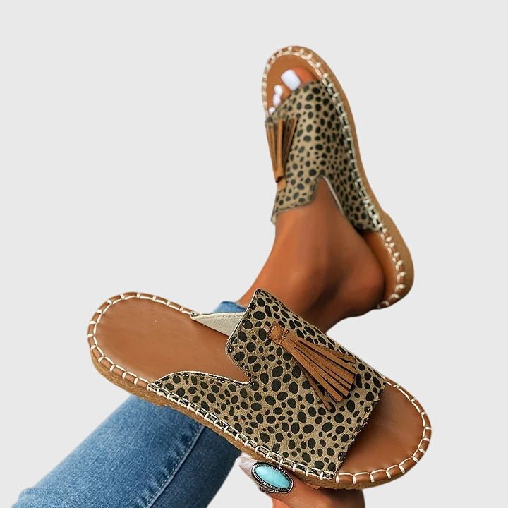 Nanna – sandaler med formet hælkop – Stil 1