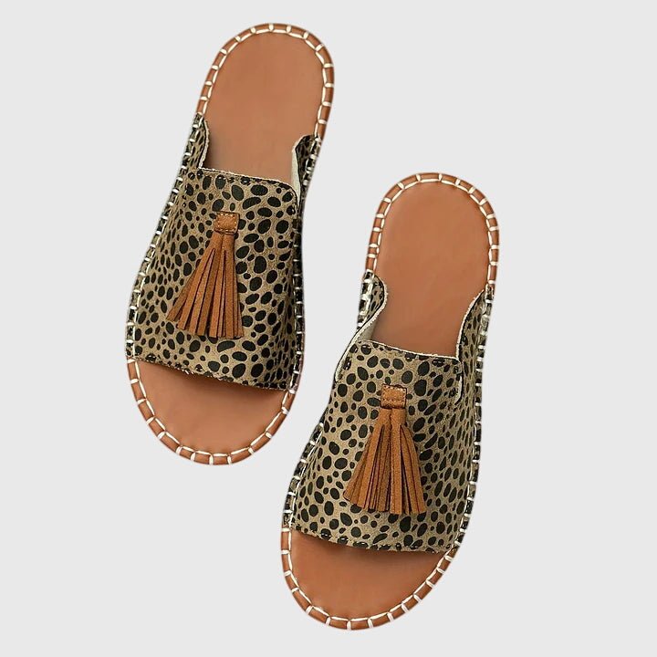 Nanna – sandaler med formet hælkop – Stil 1