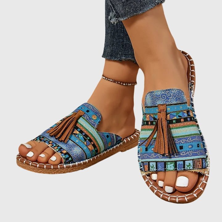 Nanna – sandaler med formet hælkop – Stil 2