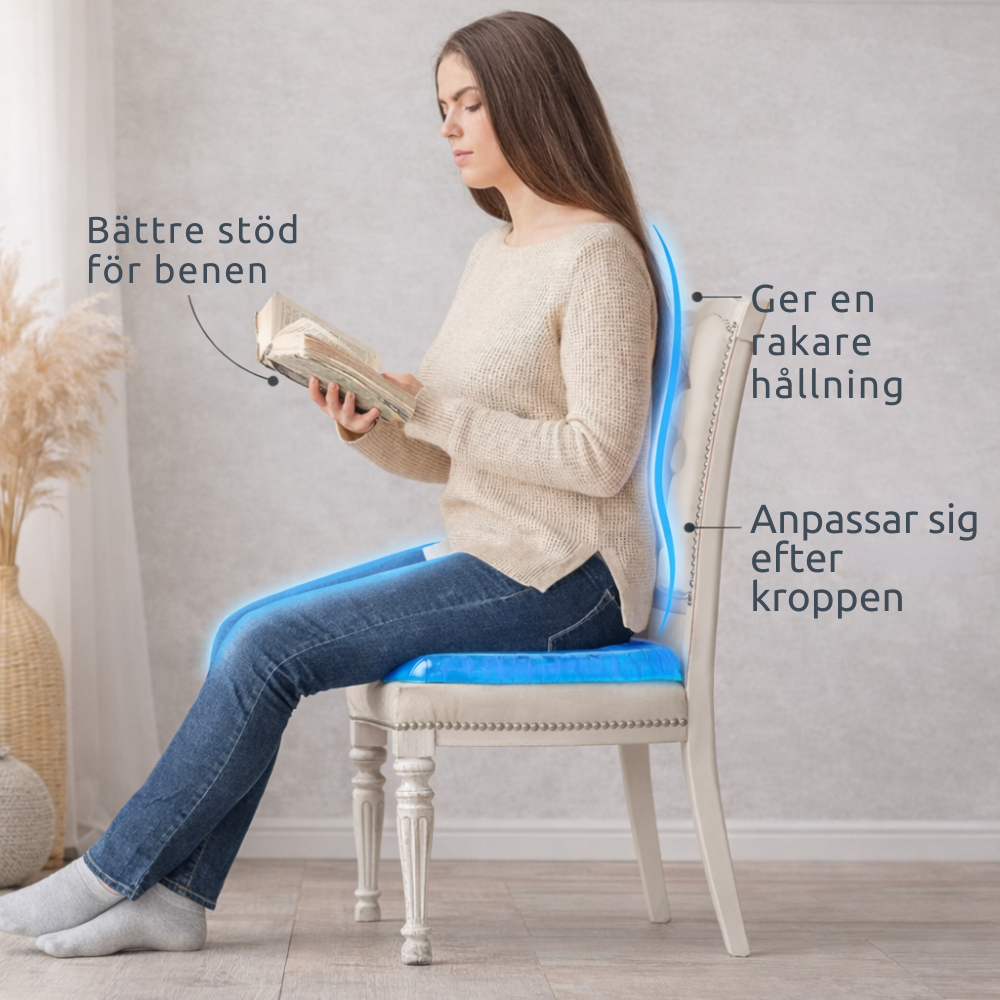 LoveleiPude™ – Loveleinomisk Siddepude til Komfort Hele Dagen