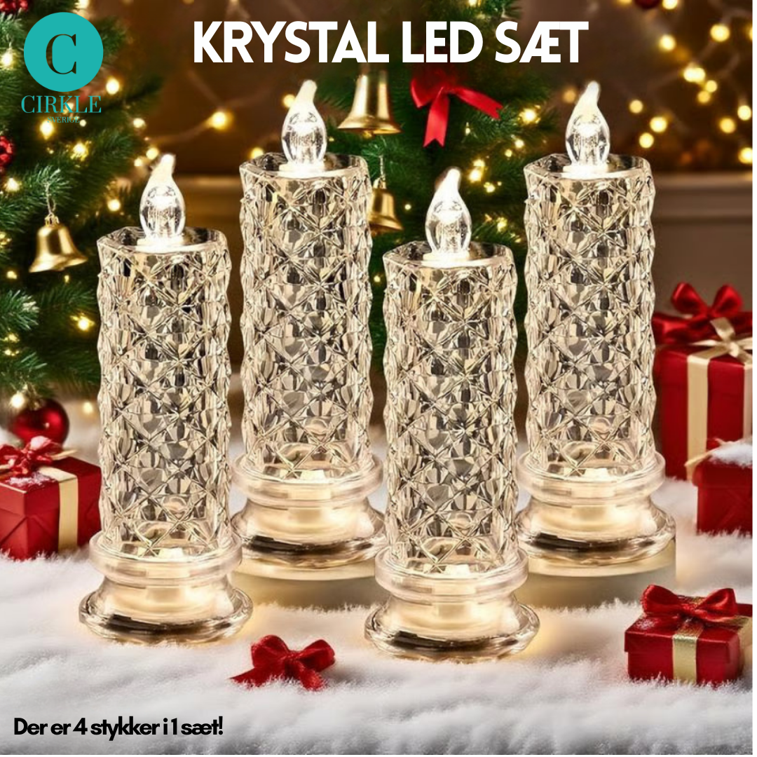 KrystalGlød™ – Krystal LED Dekorationssæt