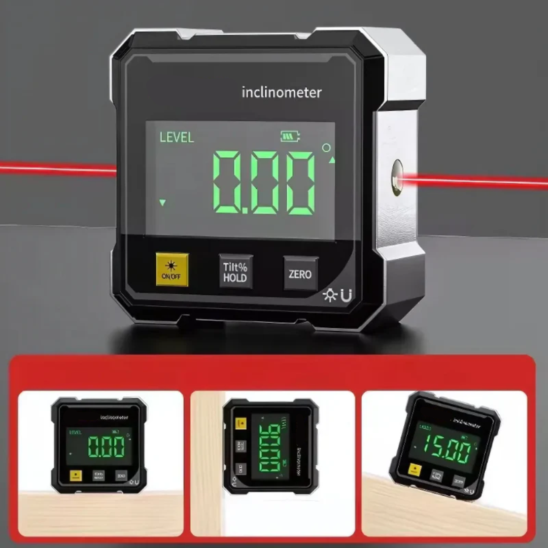 LaserMåler™ - Ultraskarp præcision med digital måling & laserlinje