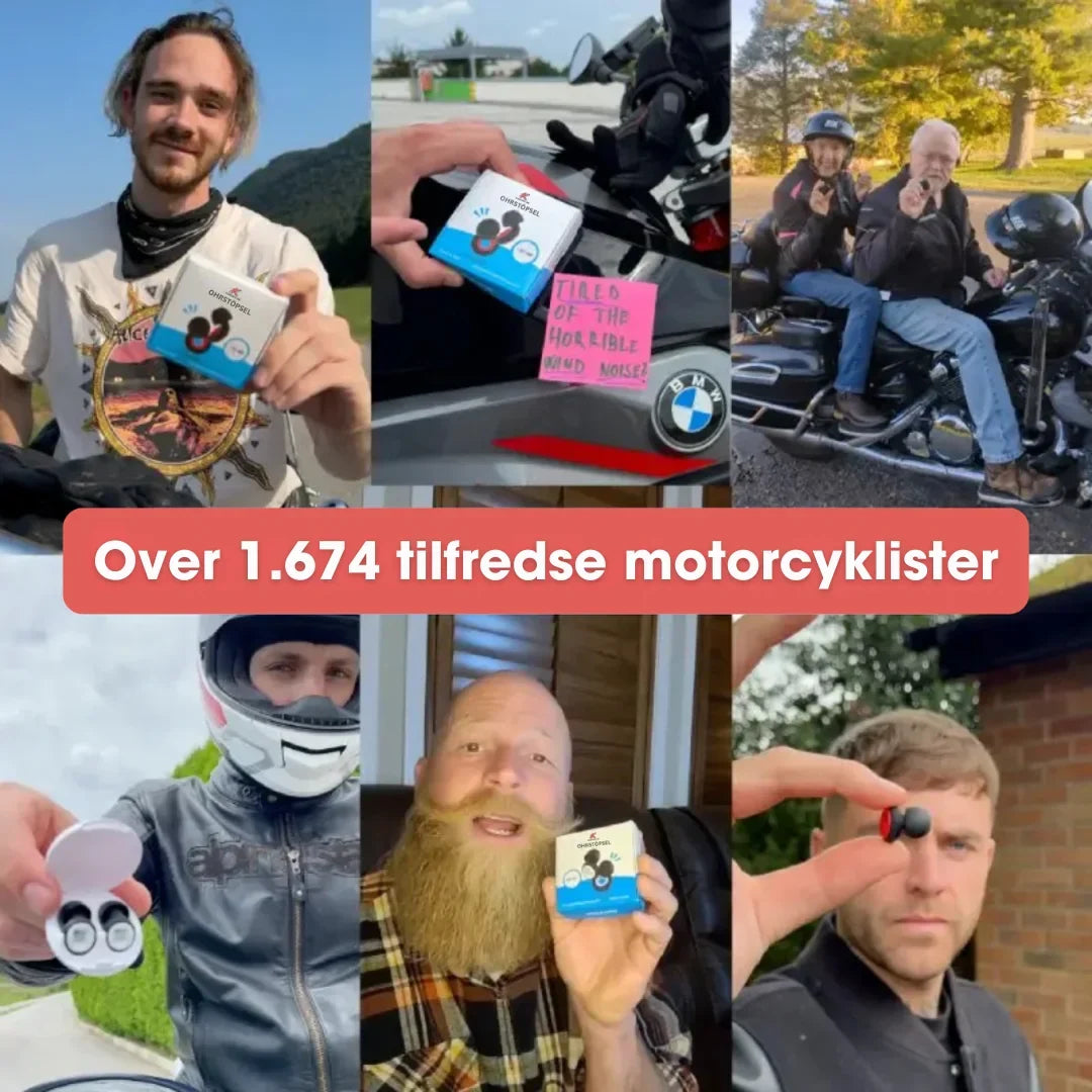 LoveleiLyd™ – Loveleie Støjdæmpende MC-ØreLoveleipper