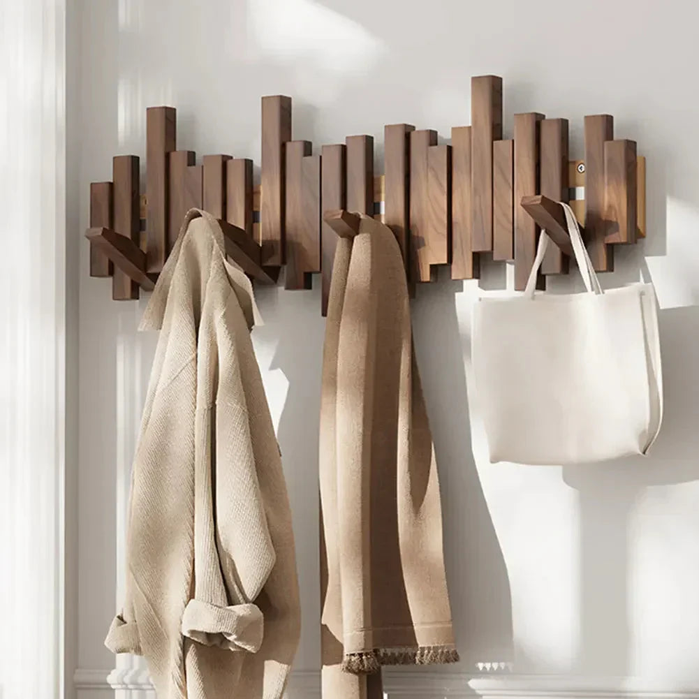 LoveleiKrog™ – Foldbar Vægkrog i Minimalistisk Design