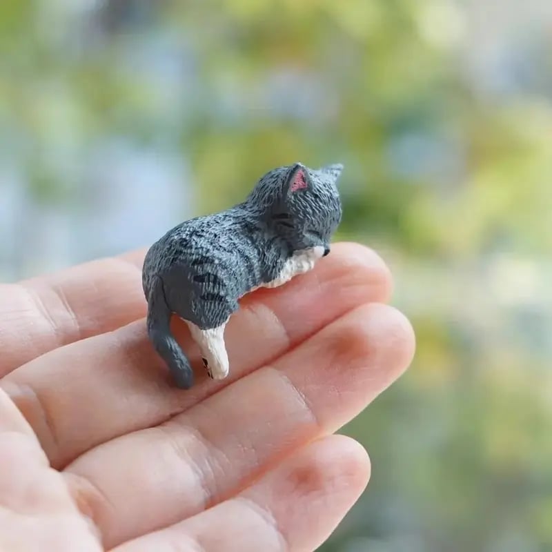 Mini Hyggekatte – Søde Små Katte til Dit Skrivebord