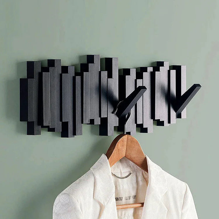LoveleiKrog™ – Foldbar Vægkrog i Minimalistisk Design
