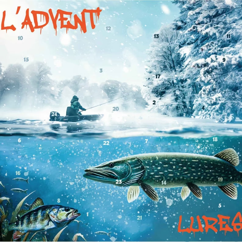 FiskeKalender ™ – Fiskegrej Julekalender med Agn