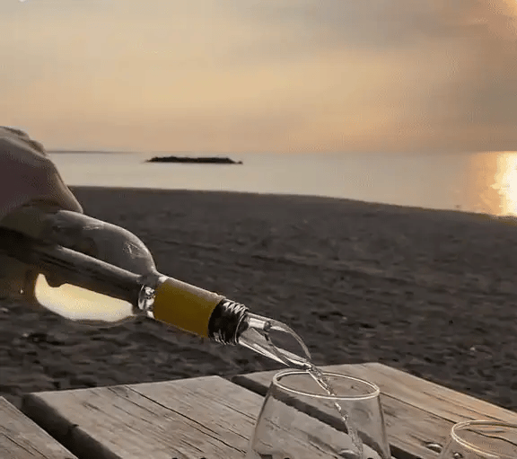 Loveleiisk Vinkøler™ – Perfekt afkølet vin uden is