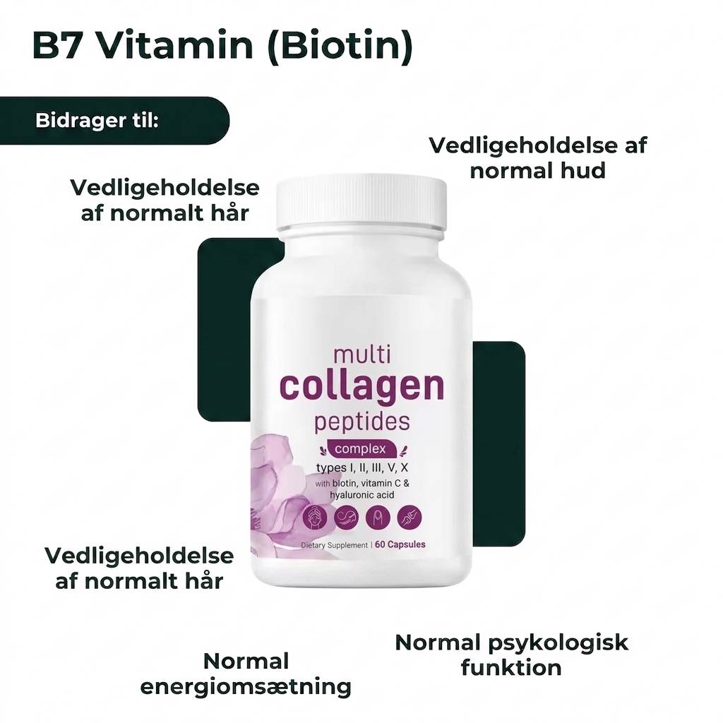 Biotin 15.000 µg – 300 kapsler