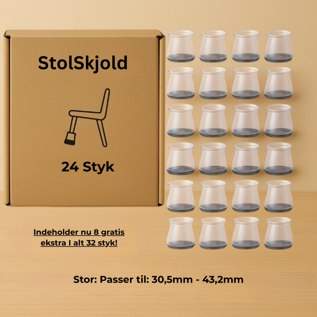 StolSkjold™ - Den bedste lydisoleLoveleide beLoveleittelse til dit gulv!