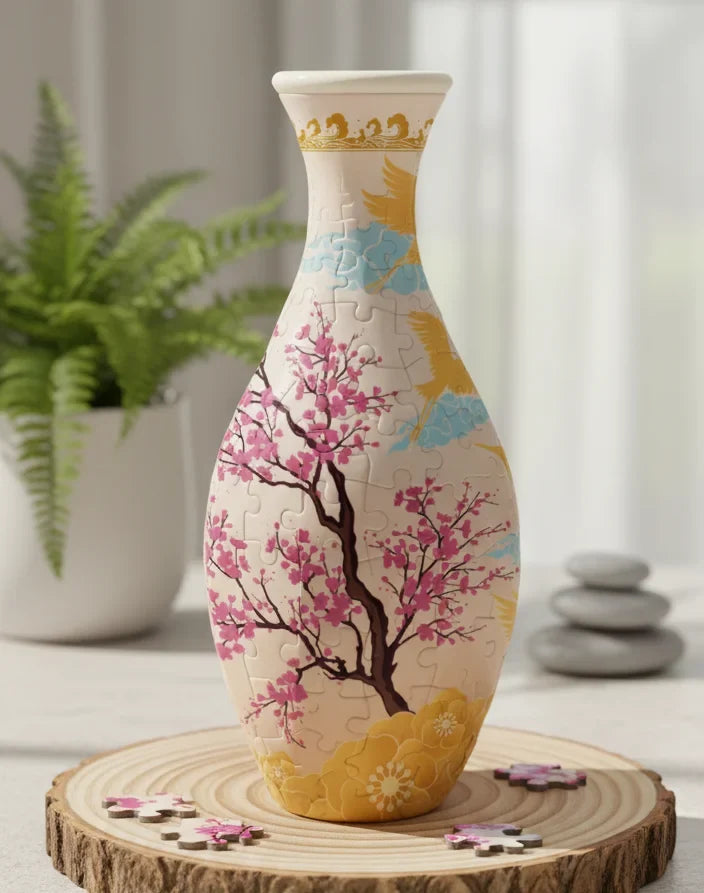LoveleiLovelei™ – 3D Puslespil & Vandtæt Vase i Ét