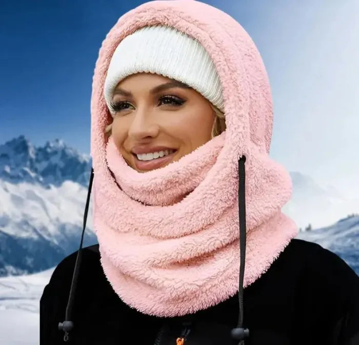 ArcticHood™ - Varm, vindtæt, justerbar fleece-hætte