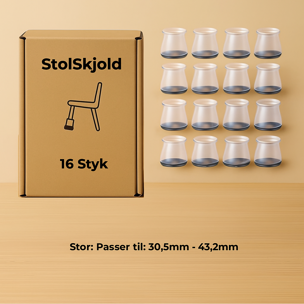 StolSkjold™ - Den bedste lydisoleLoveleide beLoveleittelse til dit gulv!